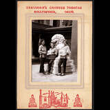 1961 Polaroid souvenir of Theater Workers, credit A. Goldberg, courtesy Steve Bannos.