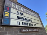 marquee last week 2024 the Reel Mountain was open 