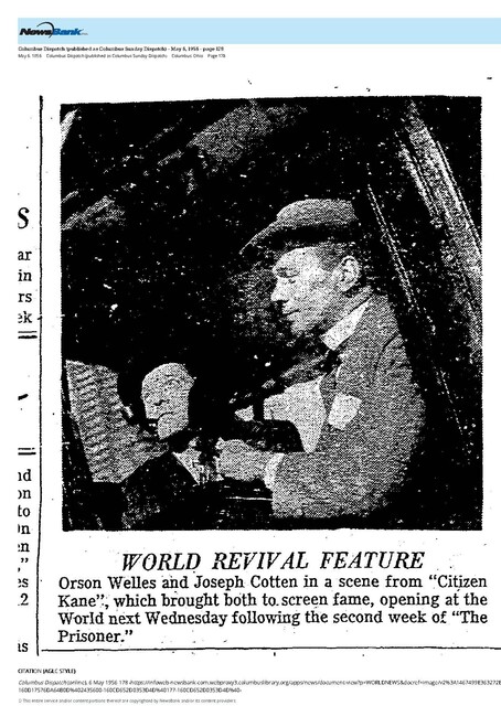 The Great Directors: Orson Welles (1956)