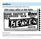 Diane Keaton, R.I.P. (1936 - 2023)