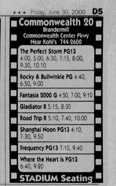 Commonwealth Center Stadium 20 & IMAX