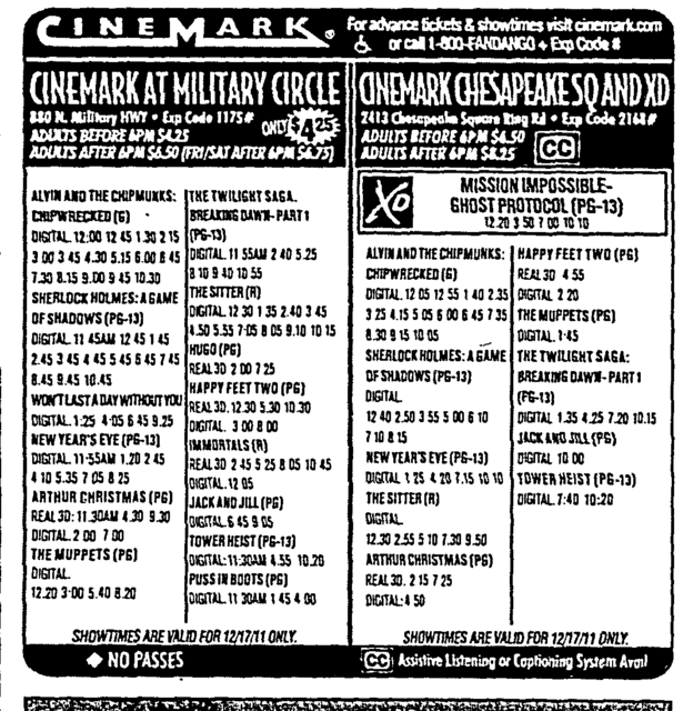 Cinemark Chesapeake Square