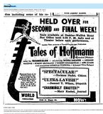 Suburban Reserved Seat, Roadshow Engagement (1951)