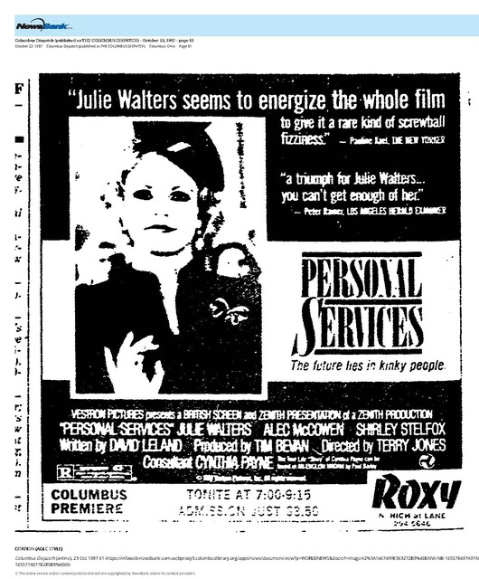 The Last Name of This Theater (1987)