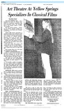 Art Theatre in Small-Town Ohio (1980)