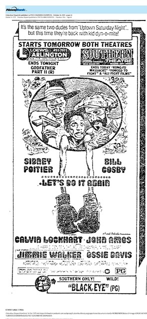 R.I.P.:  Sidney Poitier (1927 - 2022)/John Amos (1939 - 2024)
