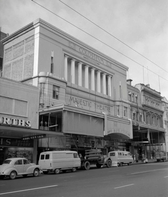 Another street view of Majestic near the end of its life