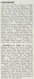 April 1961 News