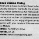 Nexus Cinema Dining
