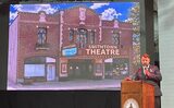 “Smithtown theater positioned as hub for community connection as marquee renovation nears completion.”