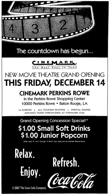 Cinemark 16 Perkins Rowe
