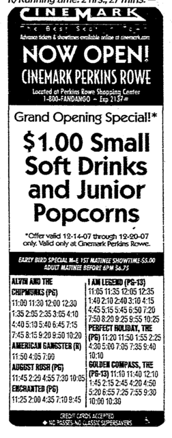 Cinemark 16 Perkins Rowe