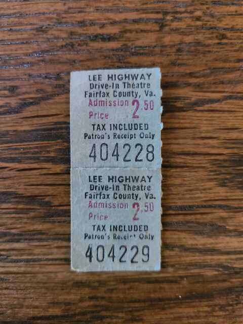 Ticket image credit Whitney Larkin.