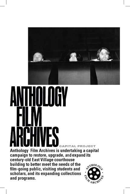 Anthology Film Archives
