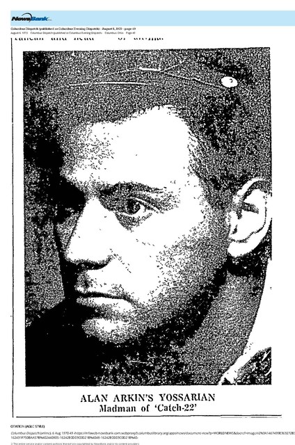 Alan Arkin, R.I.P. (1934 - 2023)