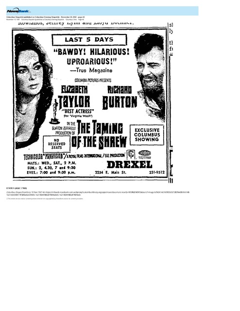 Thirteen Week First-Run (1967)