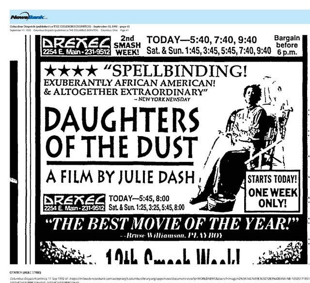 The Great Directors: Julie Dash (1992)