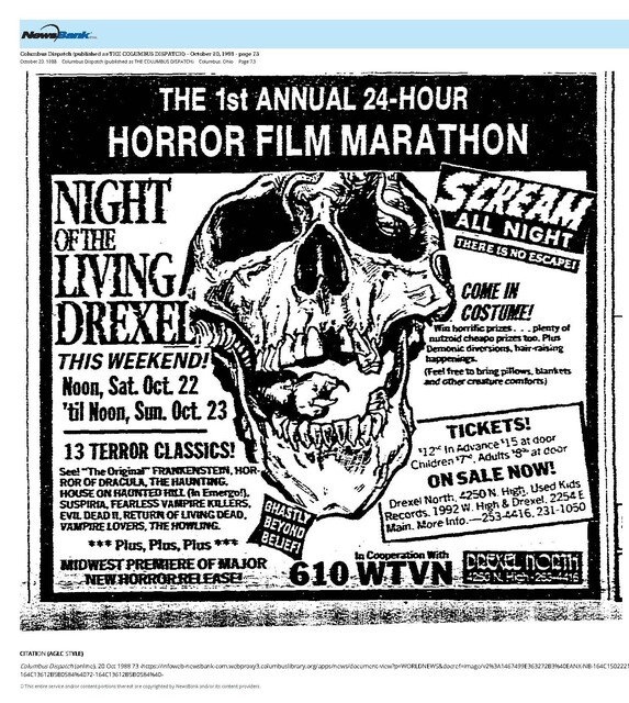 The First 24-Hour Horror Film Marathon (1988)