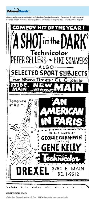A  Tale of Two Cities: Columbus and Bexley (1964)