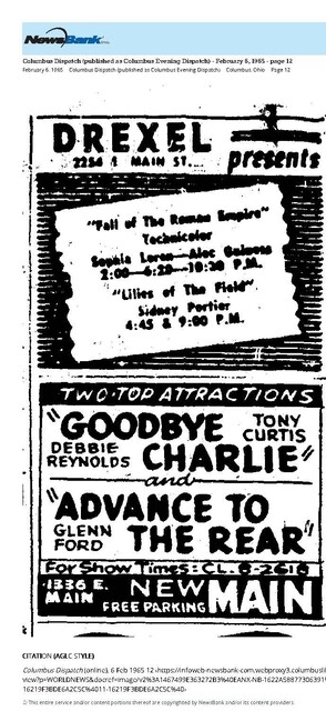 A Tale of Two Cities (1965)--Columbus and Bexley