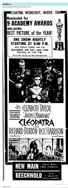 Richard Burton--Number Ten Box Office Star (1964)