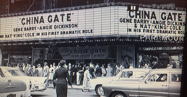 Screenshot from a Nat "KIng" Cole documentary (1957)