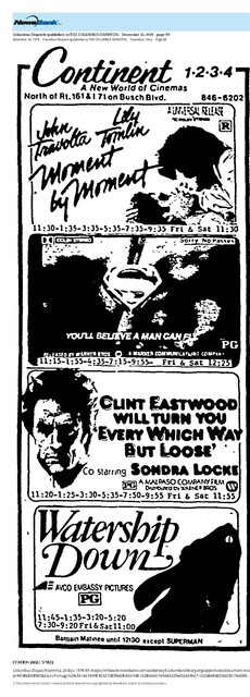 John Travolta--Number Two Box Office Star (1978)