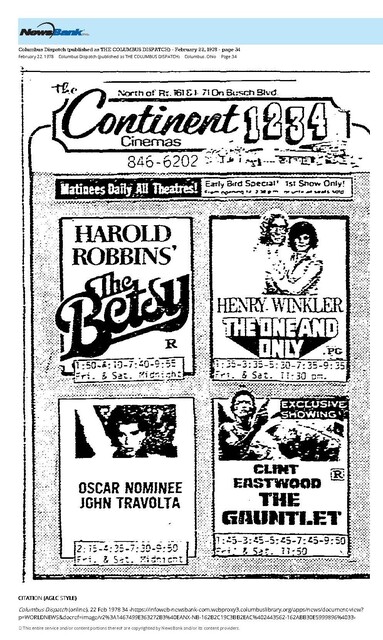 John Travolta--Number Two Box Office Star (1978)
