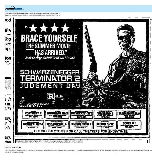 Arnold Schwarzenegger--Number Two Box Office Star (1991)