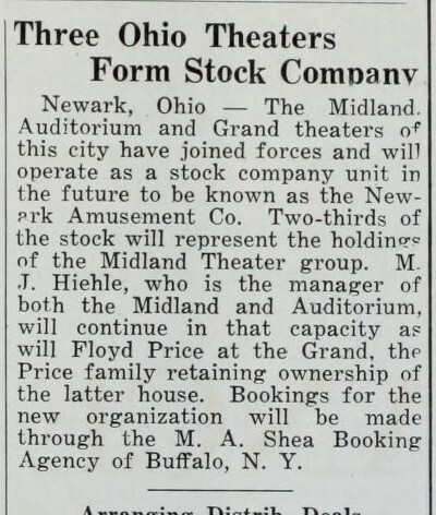 The Newark Amusement Company (1935)