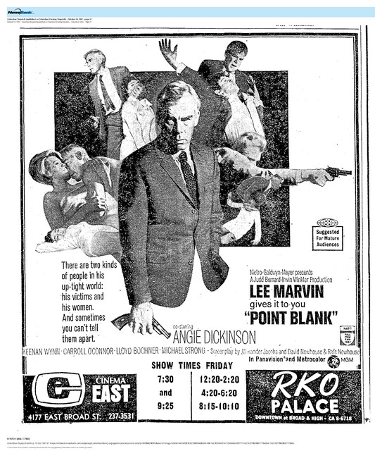 Lee Marvin--Number Two Box Office Star (1967)