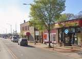 View of the same street location from Google maps