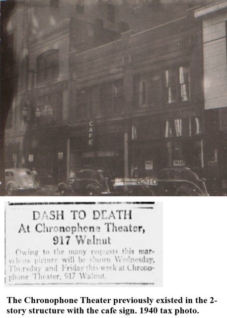 Building where Chronophone Theater was located.