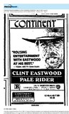 Clint Eastwood--Number Three Box Office Star (1985)