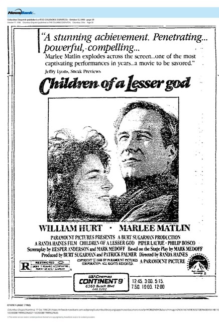 William Hurt, R.I.P. (1950 - 2022)