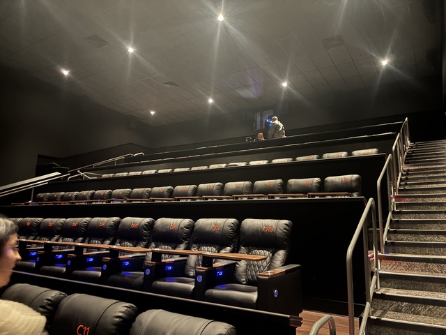 Regal LA Live Theater Facing Seats