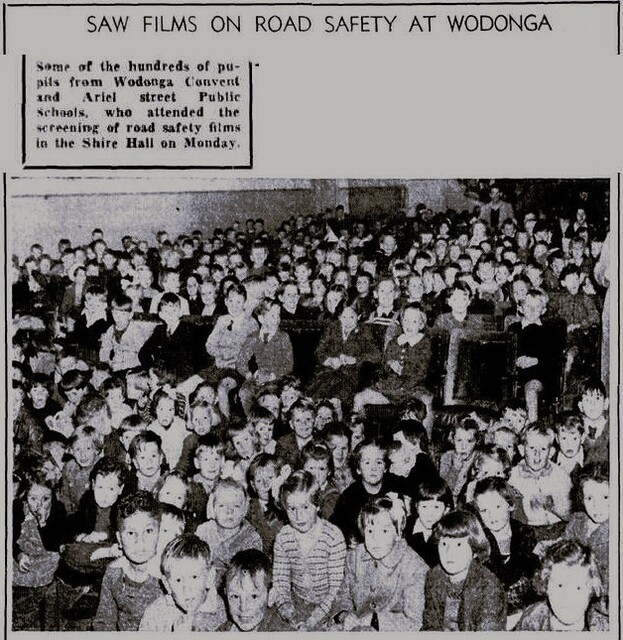 Melba Theatre High Street and Elgin Boulevard, Wodonga, VIC - 1954