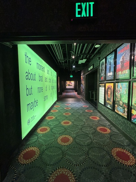 Alamo Drafthouse Downtown Los Angeles Hallway