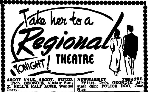 Newmarket Theatre 310 Racecourse Road, Melbourne, VIC 