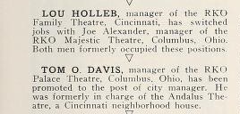 Managerial Change (1932)