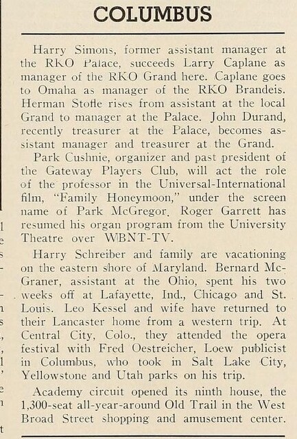 August 1948 News