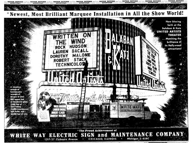UNITED ARTISTS Theatre; Chicago, Illinois.