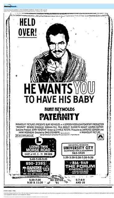 Burt Reynolds--Number One Box Office Star (1981)