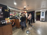 New Beverly Cinema Lobby and Concession Stand