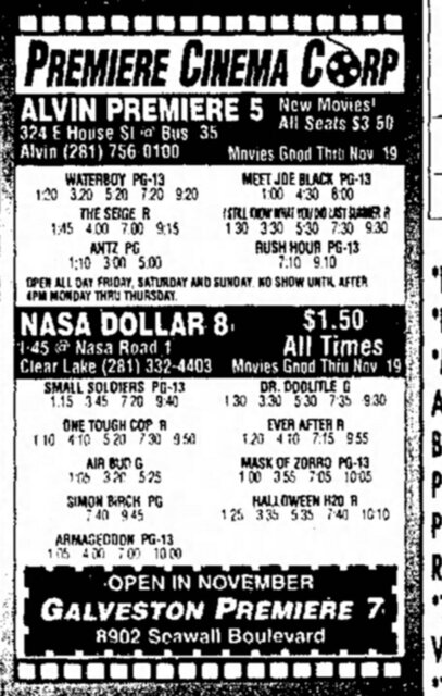 Galveston PrimeTime Cinemas