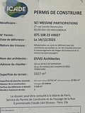 permit on facade 4-28-26