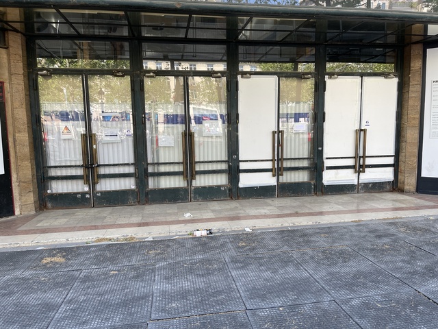 doors papered over 4-28-26