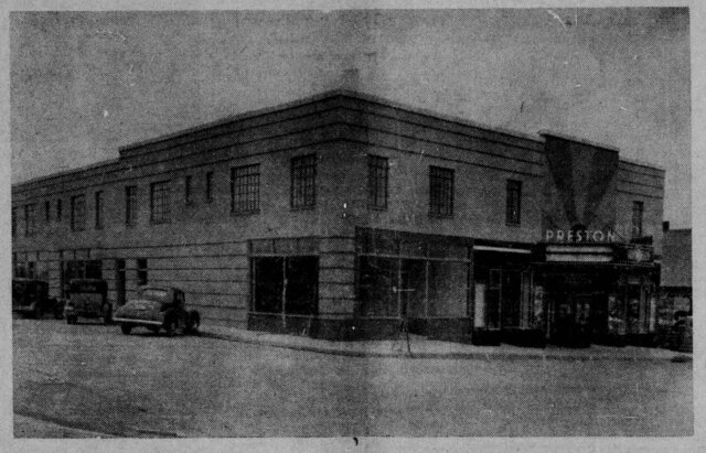 Grand opening of Preston Theatre, Jan 24th 1941