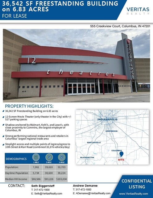 Columbus 12 Theatres for sale