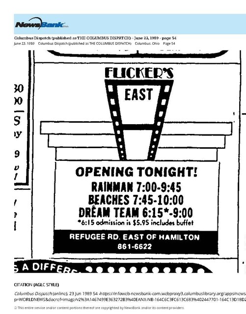 Opening Tonight! (1989)